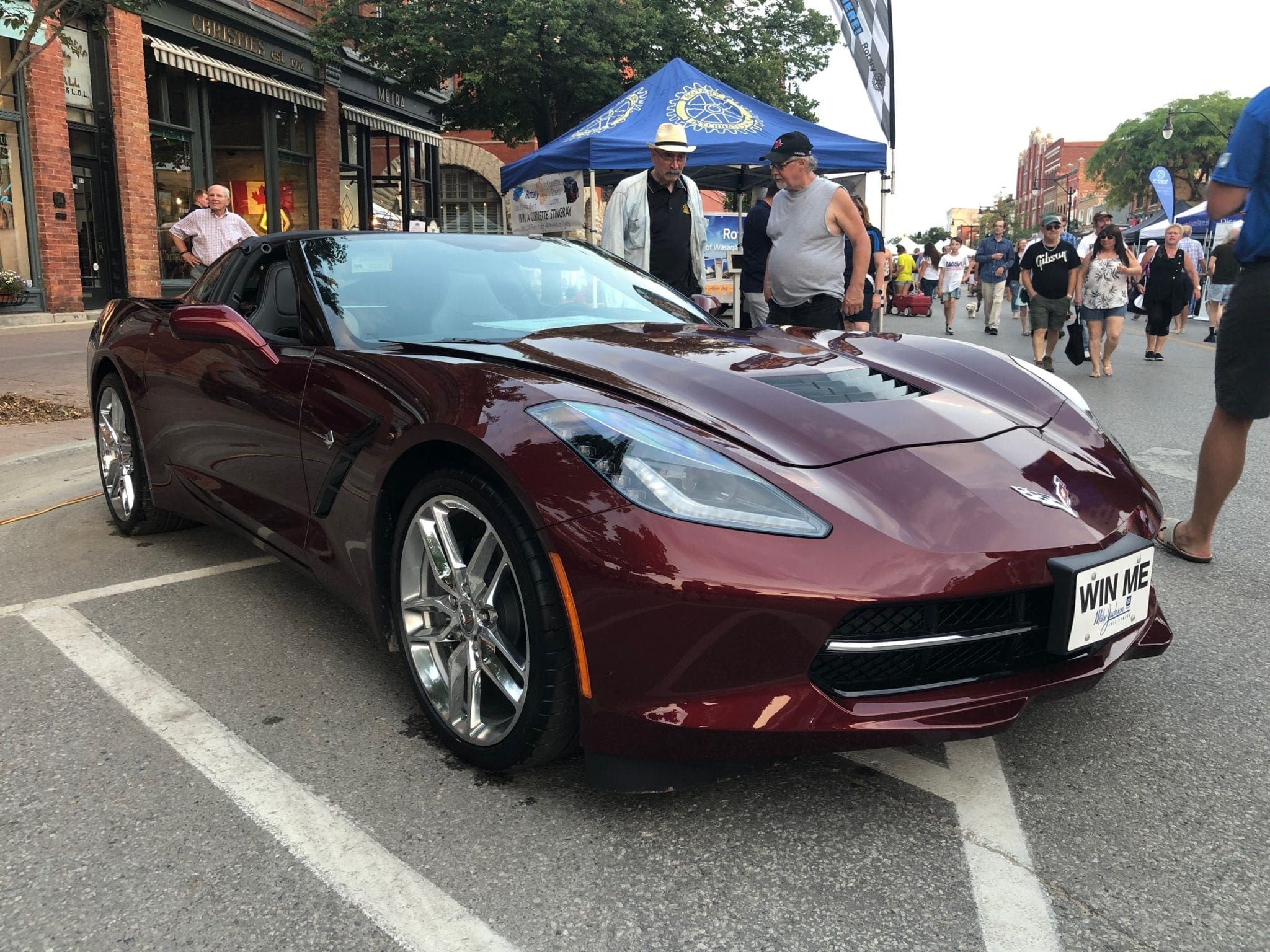 Corvette Lottery: The main prize winner takes the car Corvette Lottery: The main prize winner takes the car