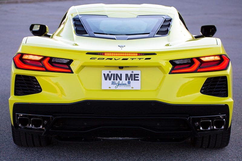 untitled-9814 2019 Corvette Stingray seen from the front