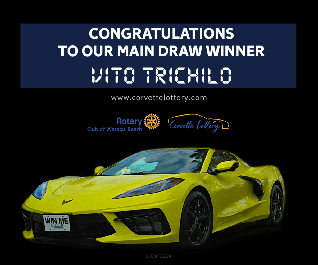 Winner of the 21st Corvette Lottery Winner of the 21st Corvette Lottery