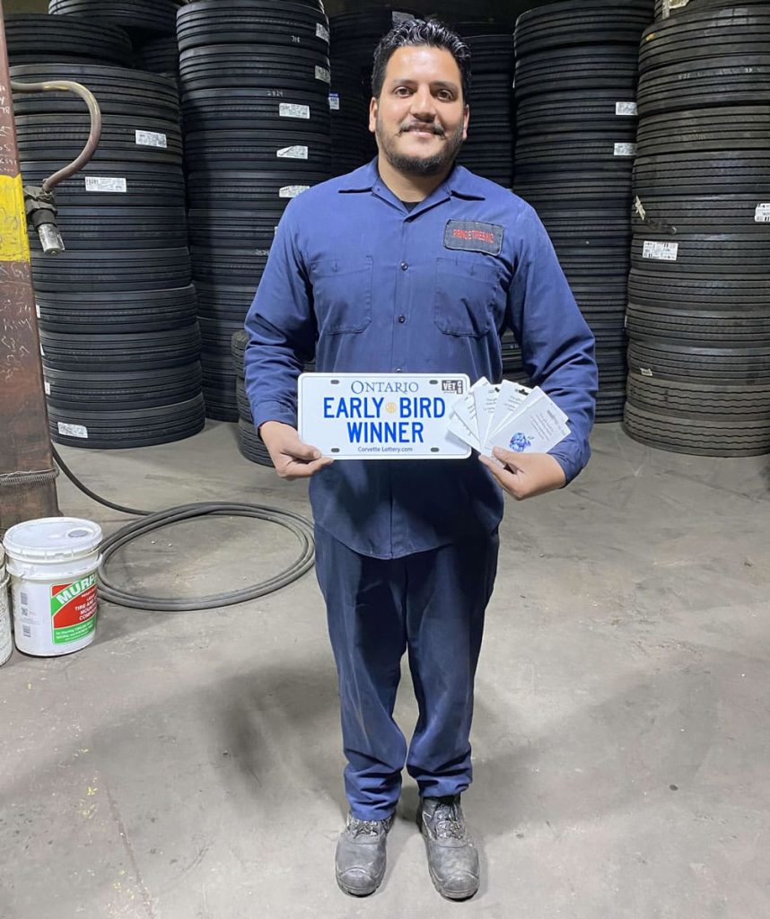 Fifth Early-Bird Draw Winner