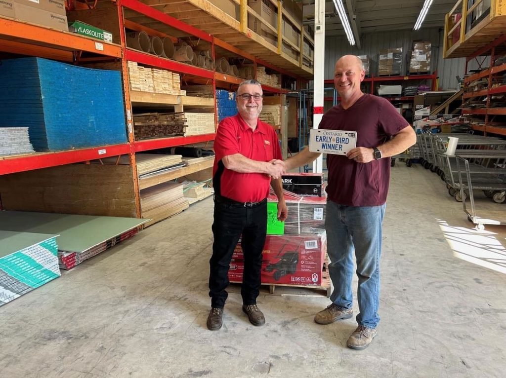 Second Early-Bird Draw Winner